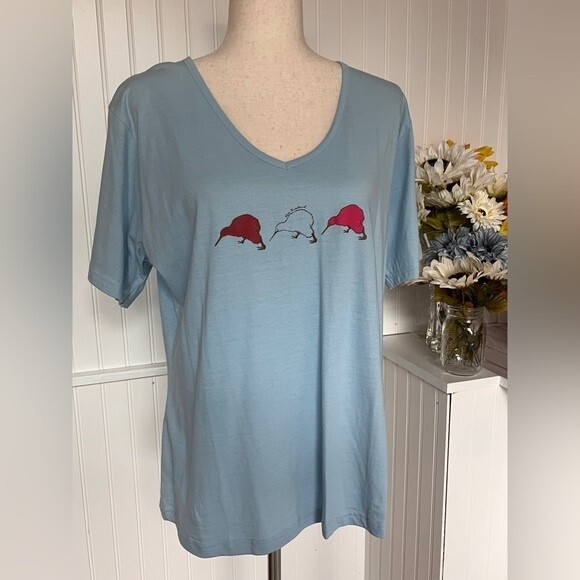 Casual Kiwi of New Zealand T-Shirt Size 20 - Picture 4 of 6